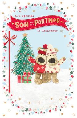 Special Son And His Partner Christmas Card