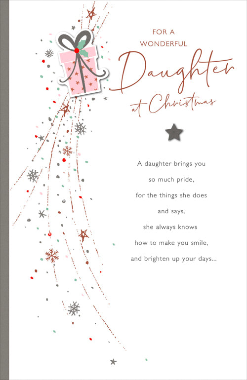 Daughter Christmas Card 