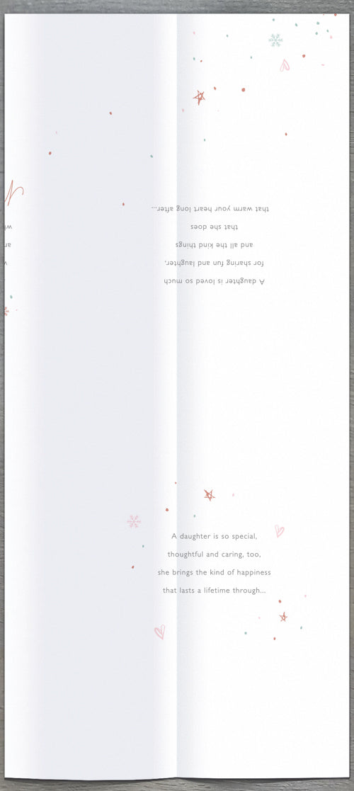 Daughter Christmas Card 