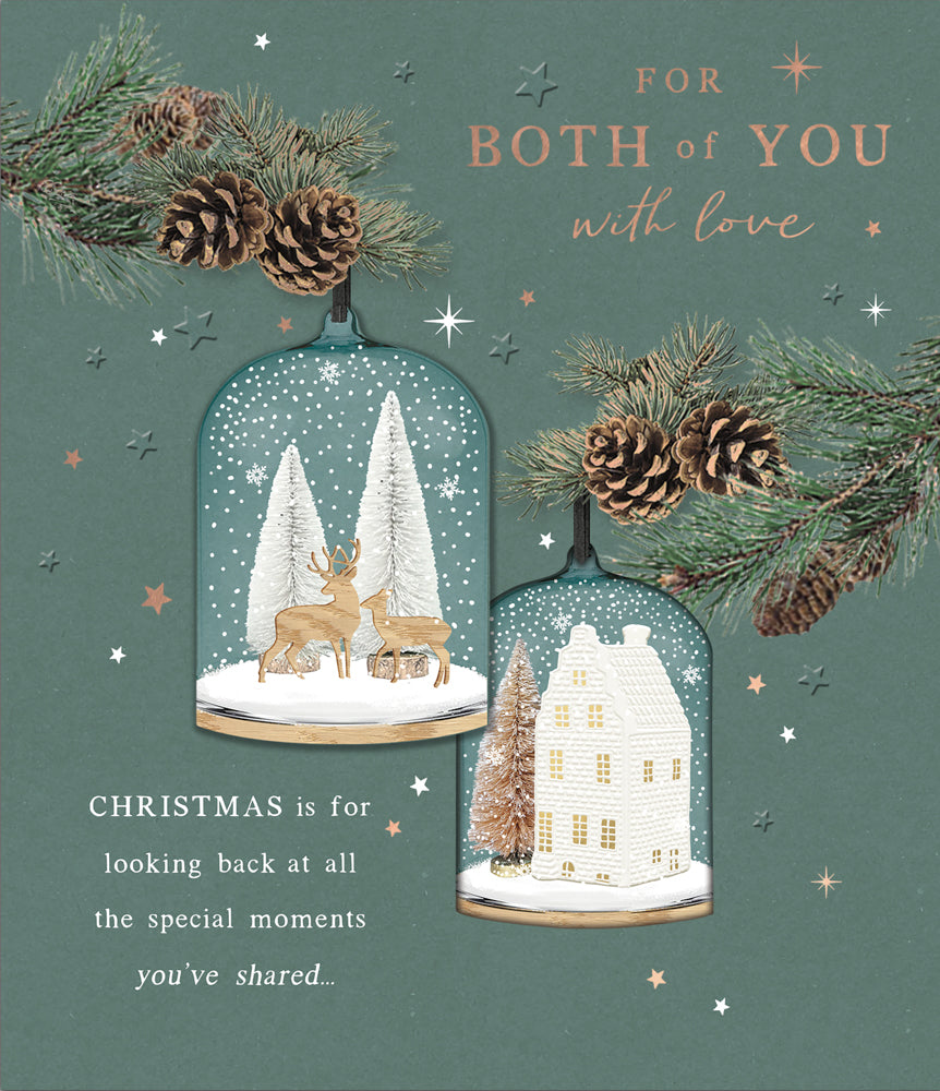 Both Of You Christmas Card