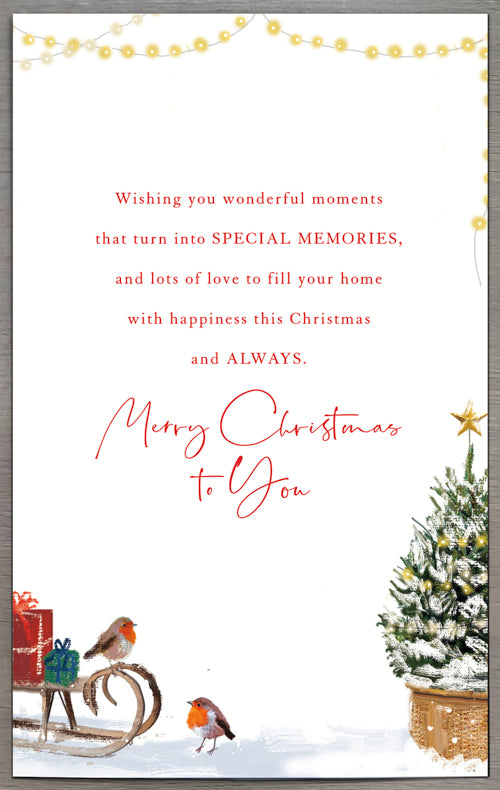 Both Of You Christmas Card