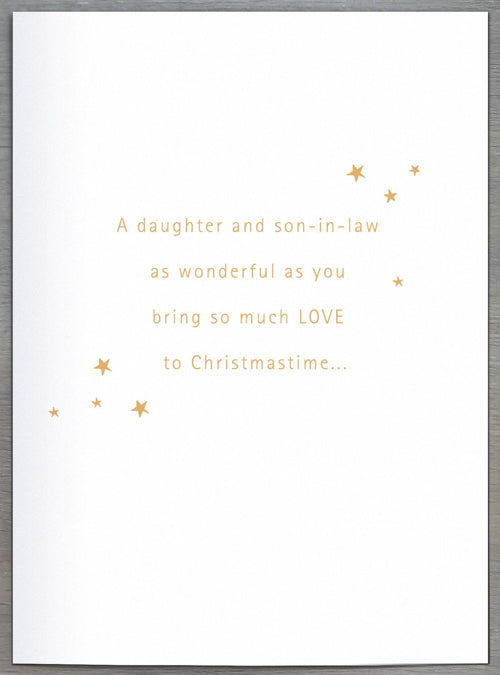 Daughter And Son In Law Christmas Card