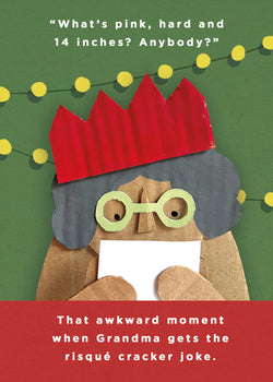 Funny Grandma Christmas Card