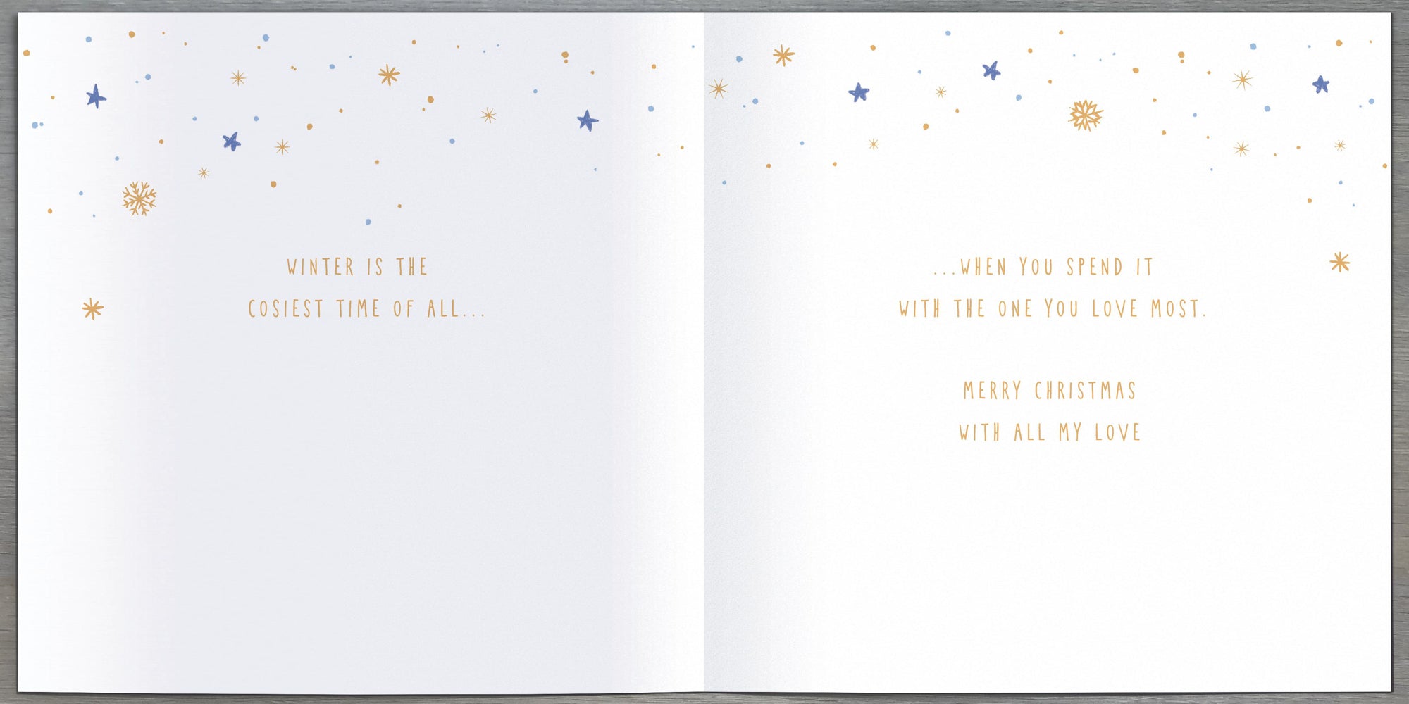 One I Love Christmas Card