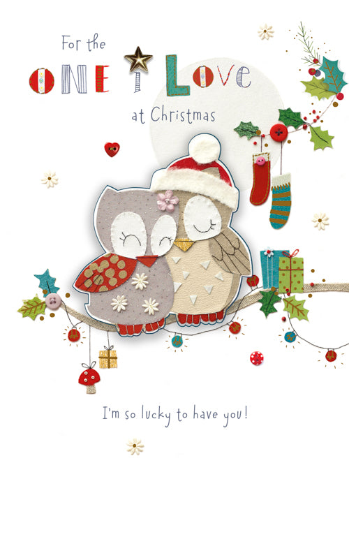 One I Love Christmas Card