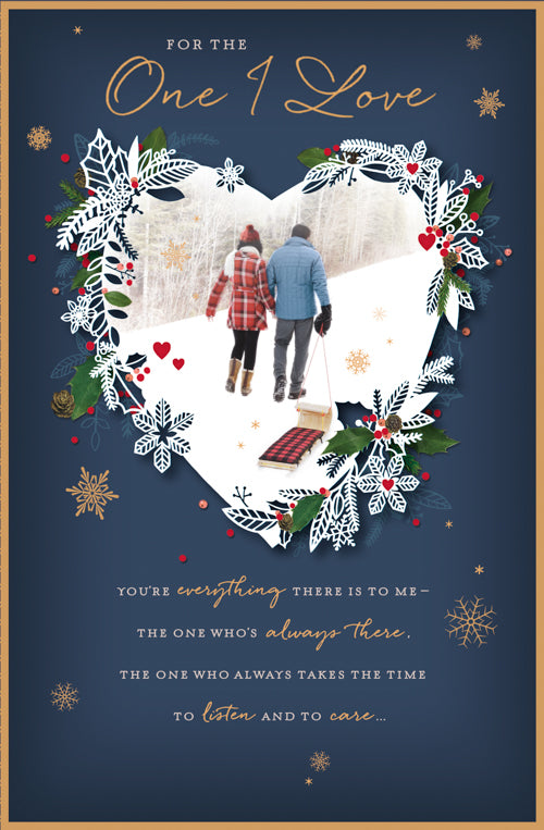 One I Love Christmas Card