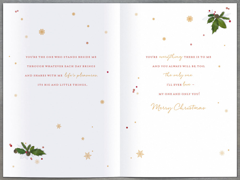 One I Love Christmas Card