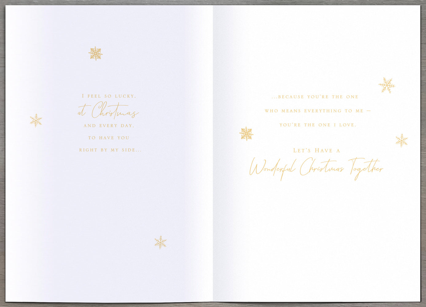 One I Love Christmas Card