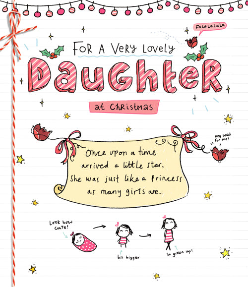 Daughter Christmas Card