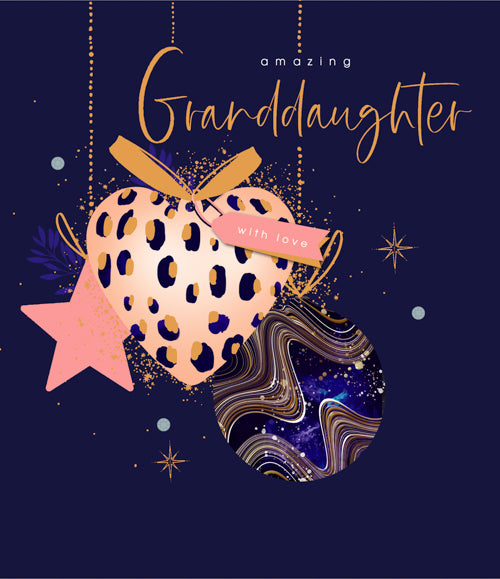 Granddaughter Christmas Card