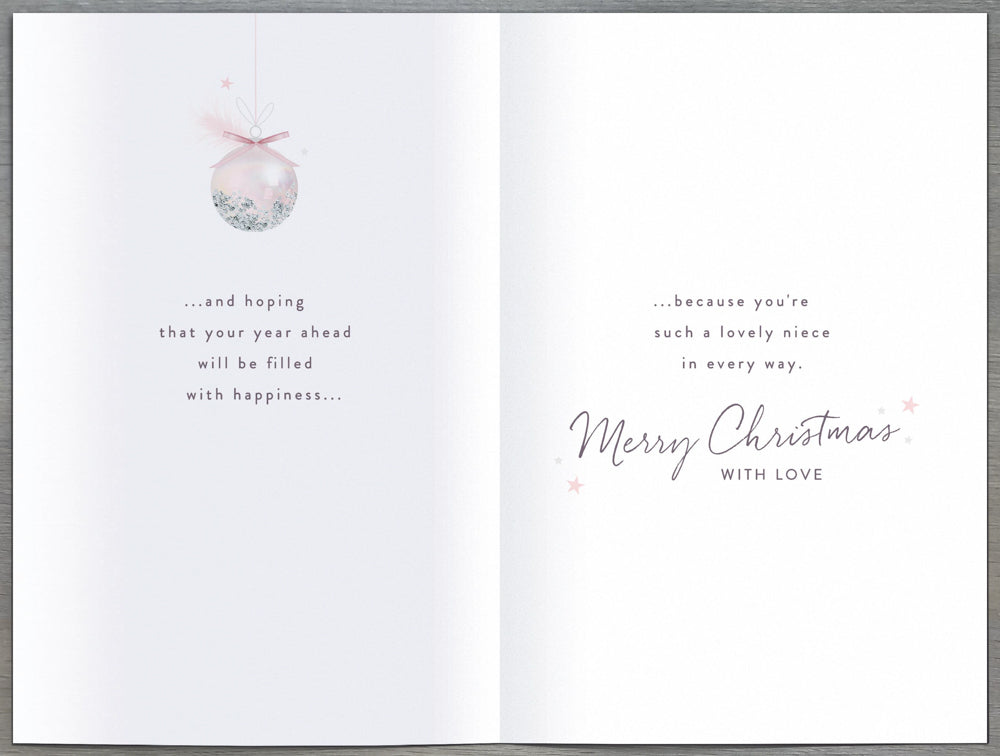 Special Niece Christmas Card 