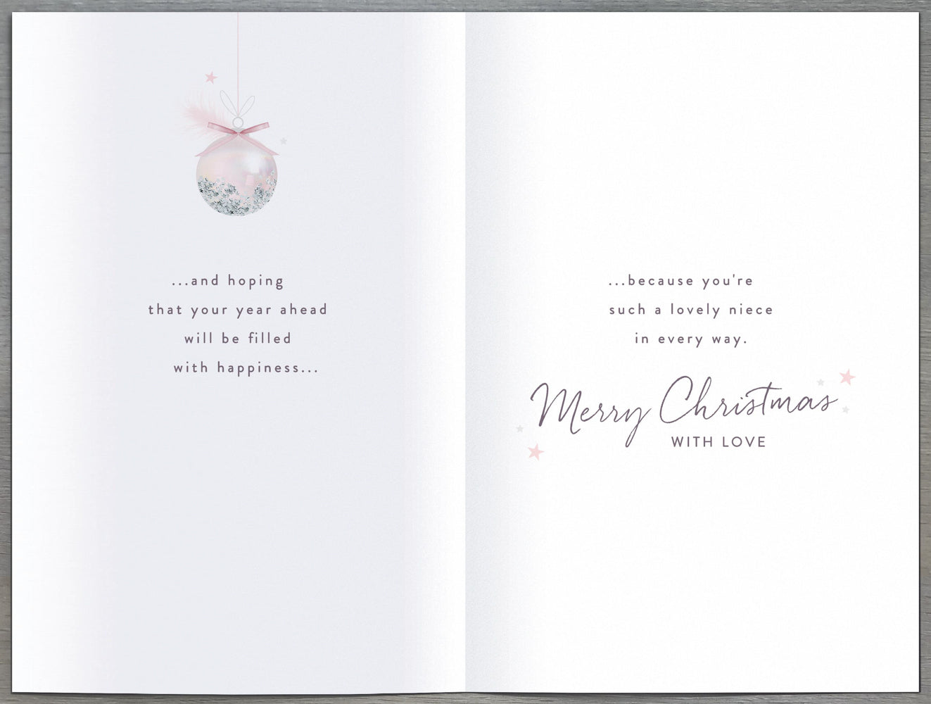 Special Niece Christmas Card