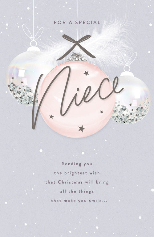 Special Niece Christmas Card