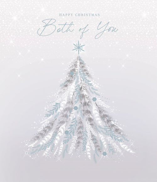 Both Of You Christmas Card