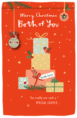 Both Of You Christmas Card