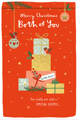 Both Of You Christmas Card