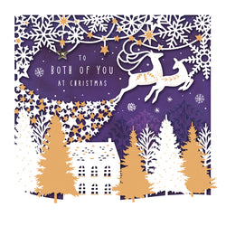 Both Of You Christmas Card