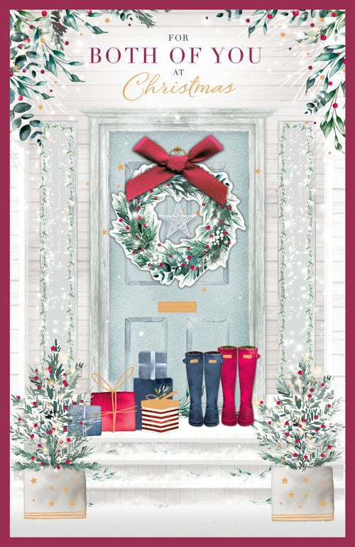 Both Of You  Christmas Card 