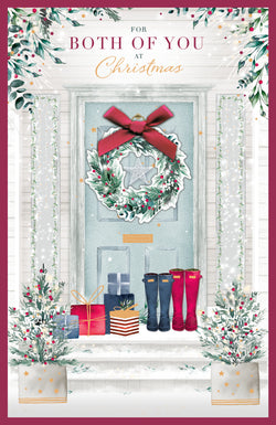 Both Of You  Christmas Card 