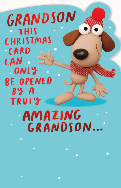 Grandson Christmas Card