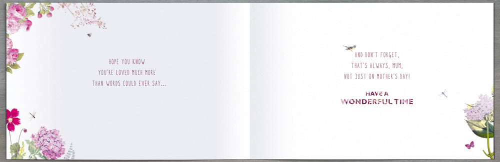 Both Of Us Mum Mothers Day Card