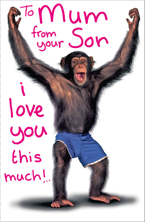 From Your Son Mothers Day Card