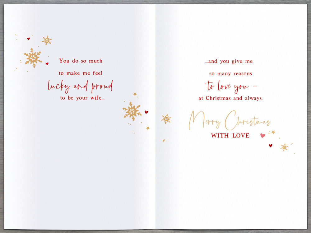 Husband Christmas Card