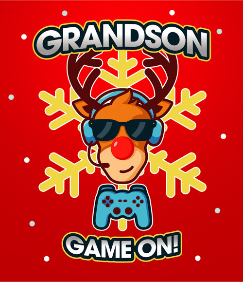 Funny Grandson Christmas Card