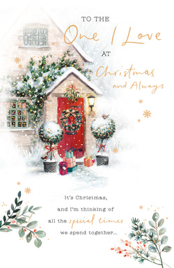 One I Love Christmas Card