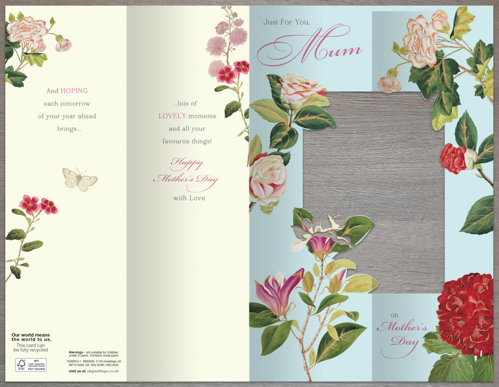 Just For Mum Mothers Day Card
