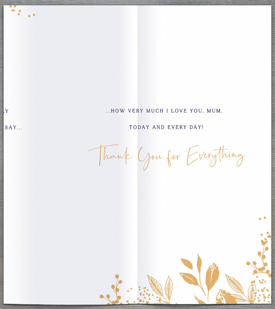 From Your Daughter Mum Mothers Day Card