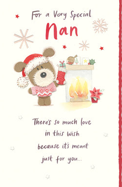 Special Nan Christmas Card