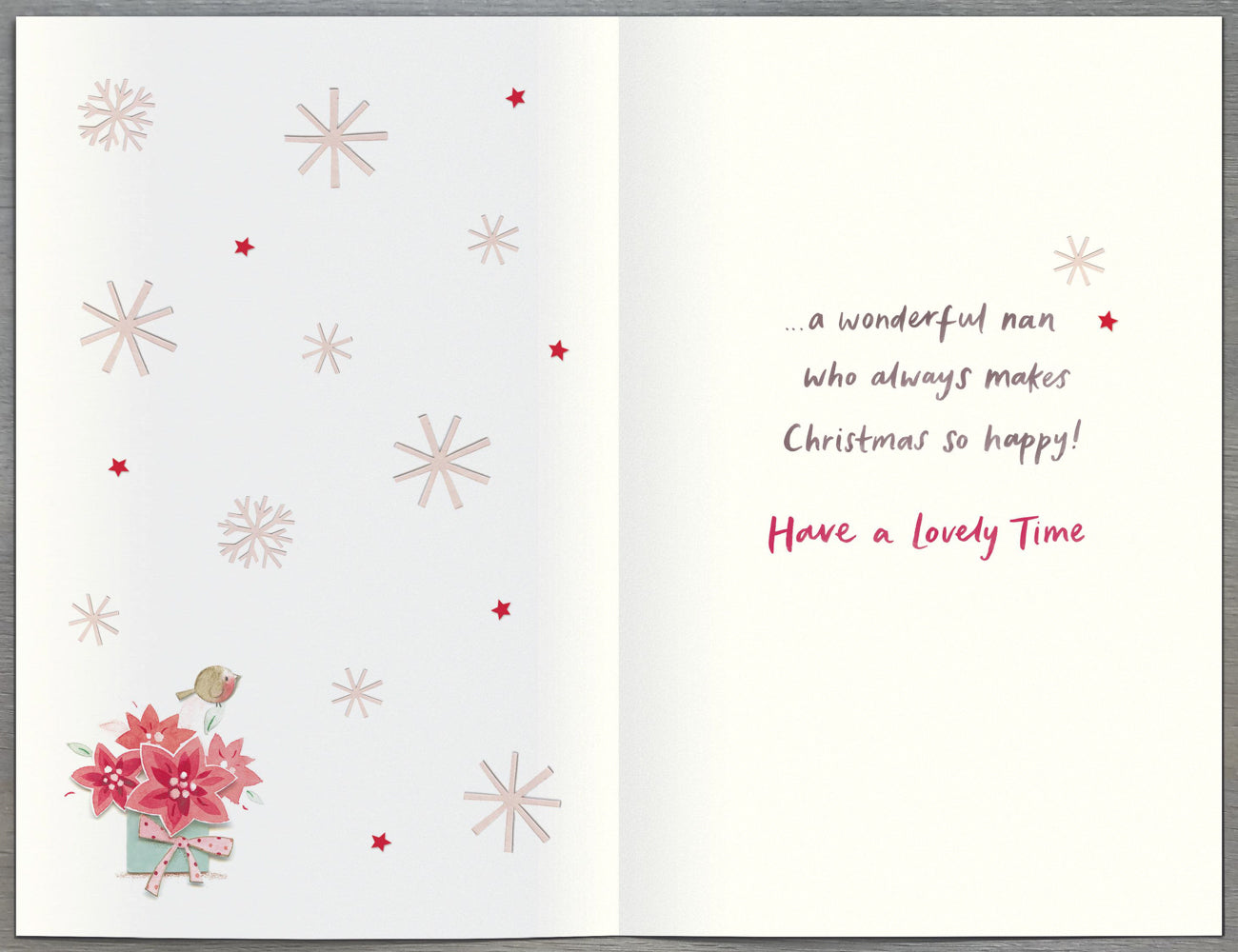 Special Nan Christmas Card