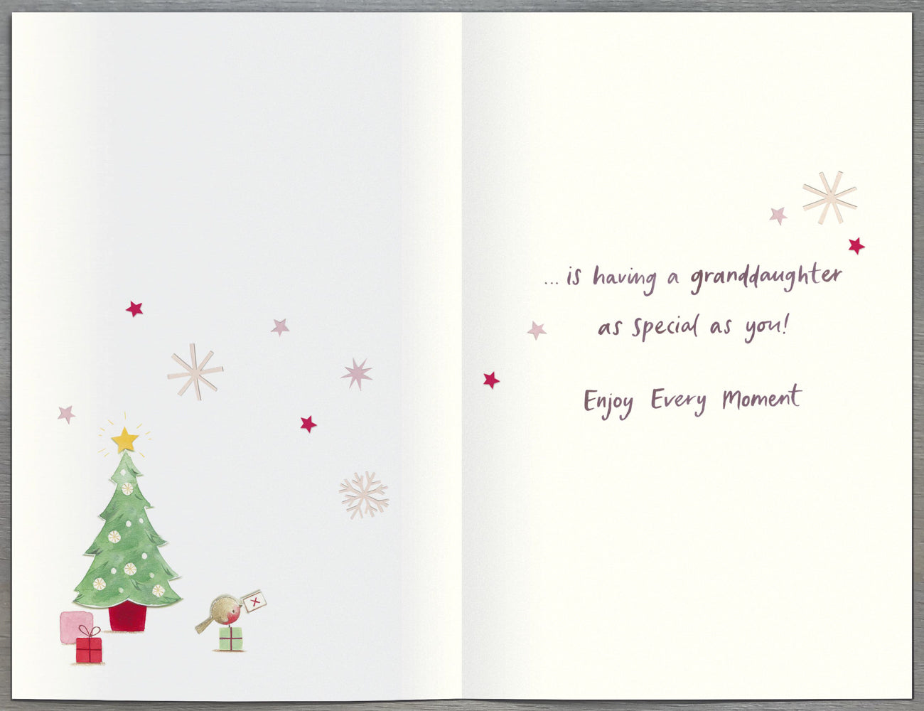 Granddaughter Christmas Card