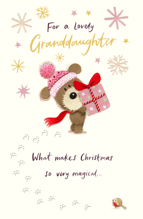 Granddaughter Christmas Card