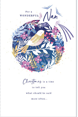 Nan Christmas Card