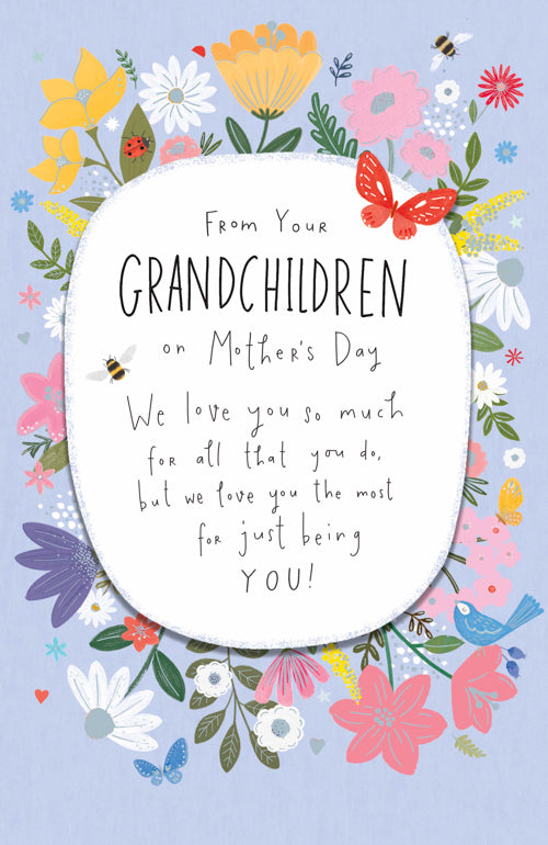 From Your Grandchildren Mothers Day Card