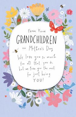 From Your Grandchildren Mothers Day Card