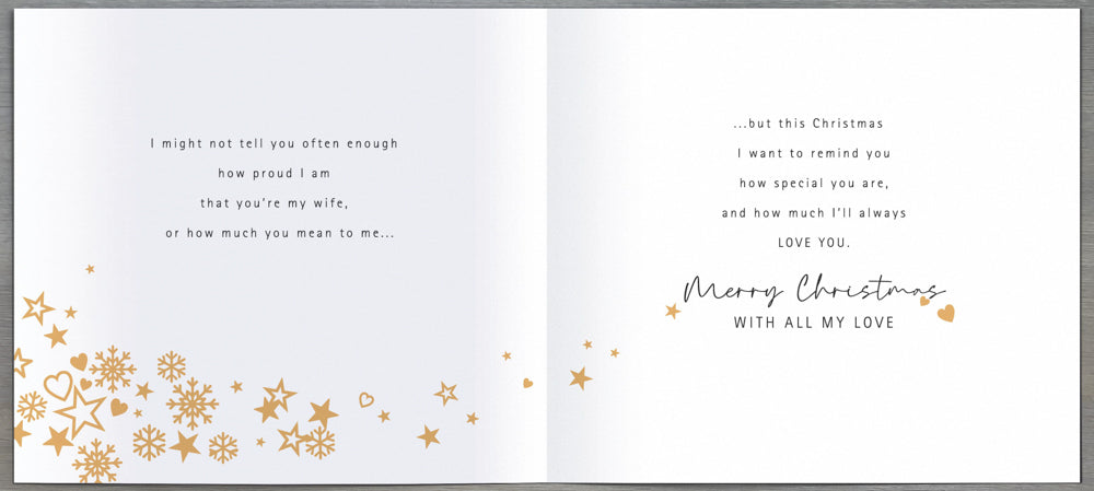Wife Christmas Card