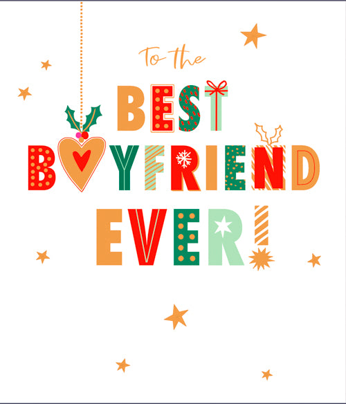 Boyfriend Christmas Card