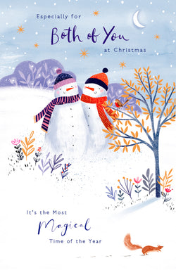 Both Of You Christmas Card