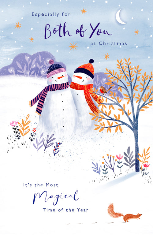 Both Of You Christmas Card