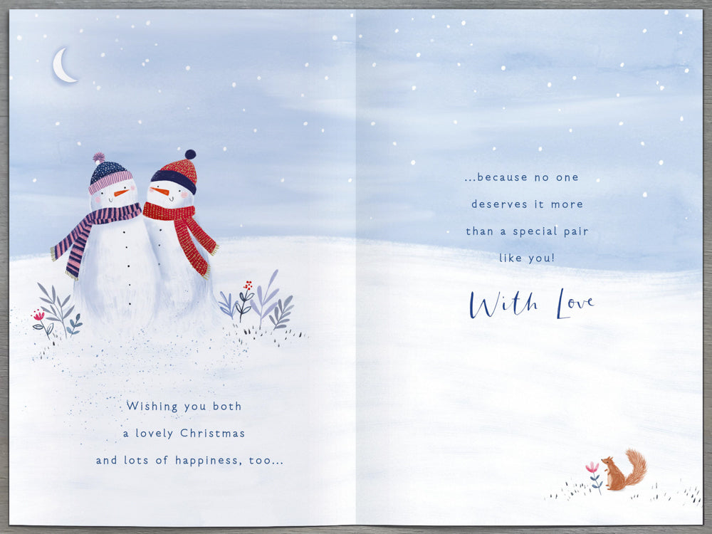 Both Of You Christmas Card