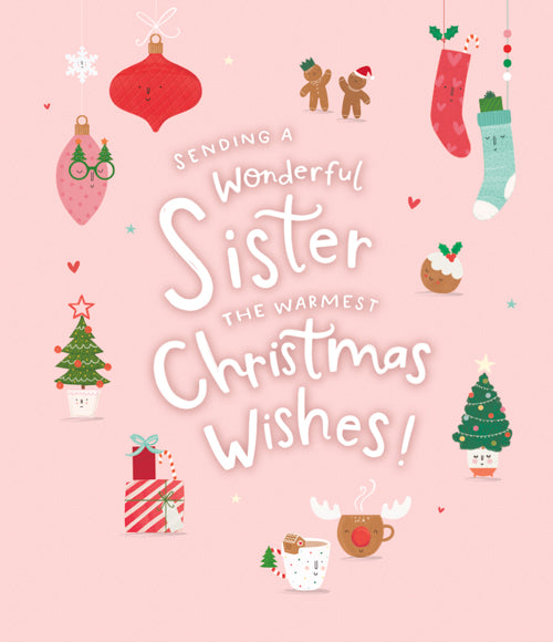 Sister Christmas Card