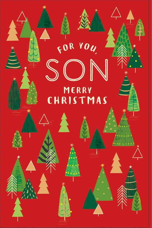 For You Son Christmas Card