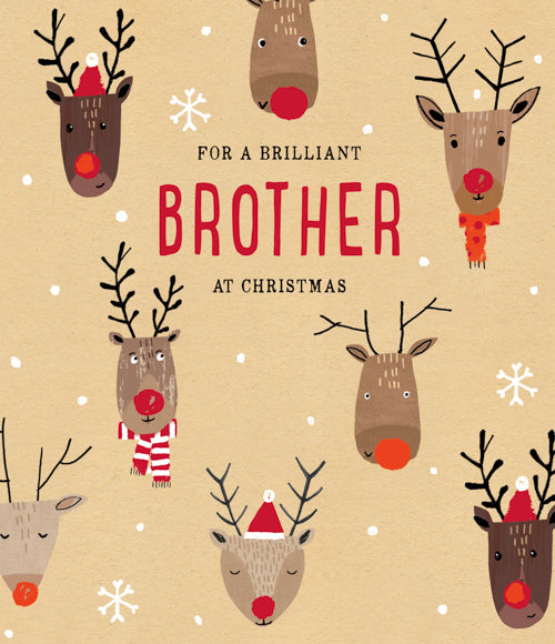 Brother Christmas Card