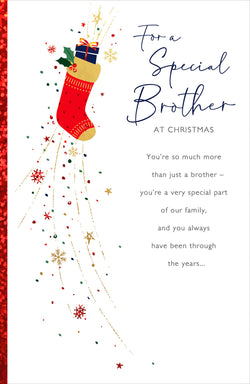Special Brother Christmas Card 
