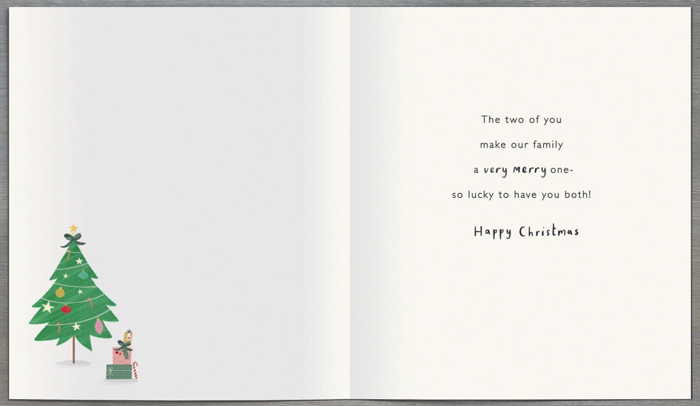 Son And Daughter In Law Christmas Card