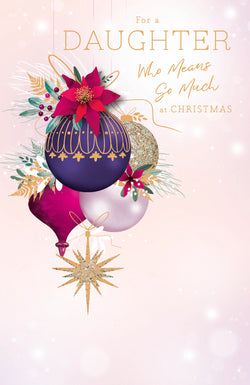 Daughter Christmas Card 