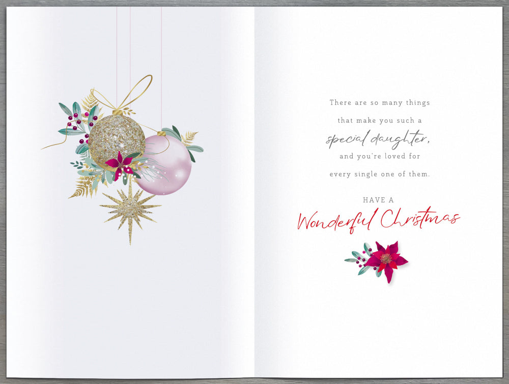 Daughter Christmas Card 